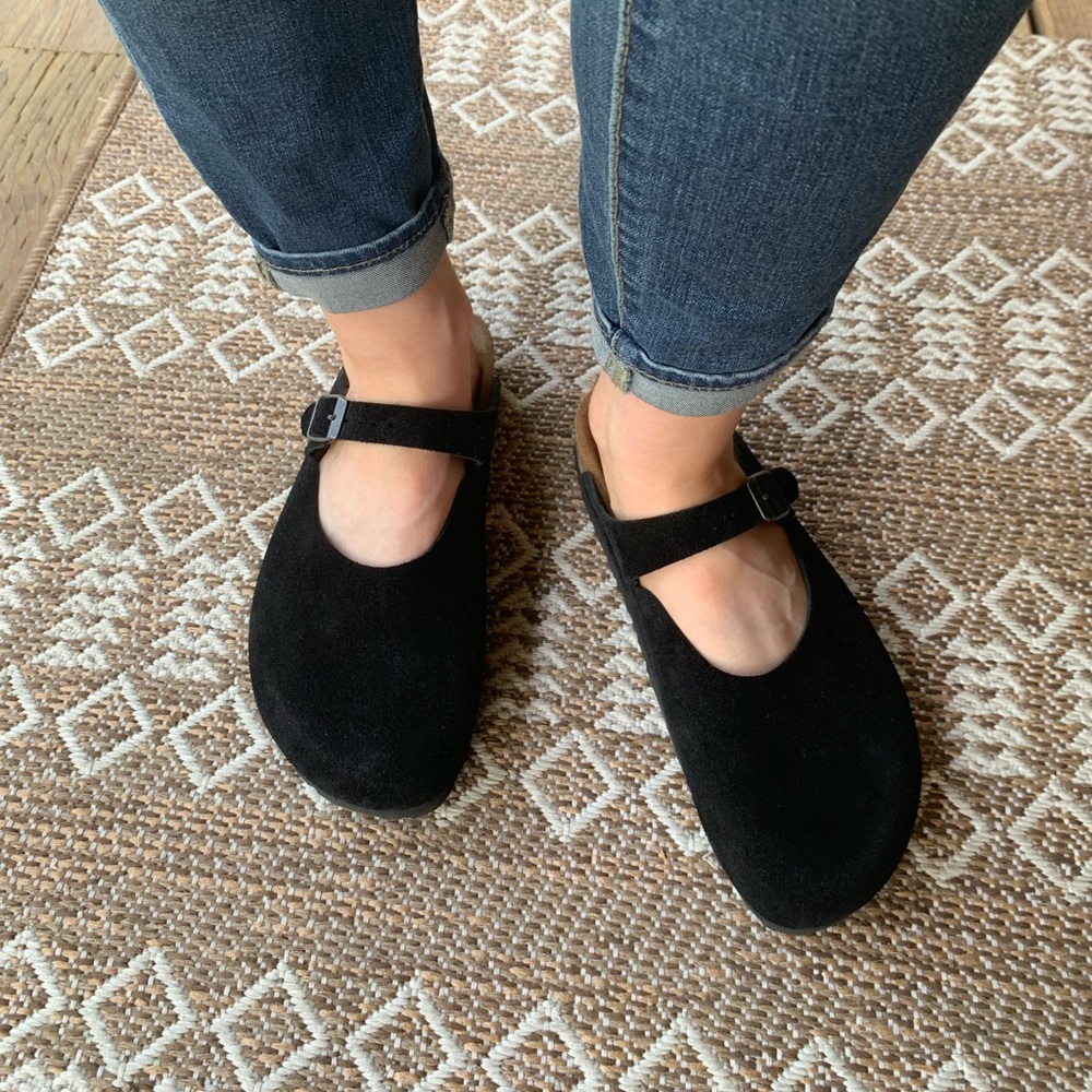 Black Birkenstock Clogs - worn once